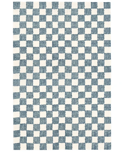 Liora Manne' Savannah Checkerboard 8'3"x11'6" Area Rug