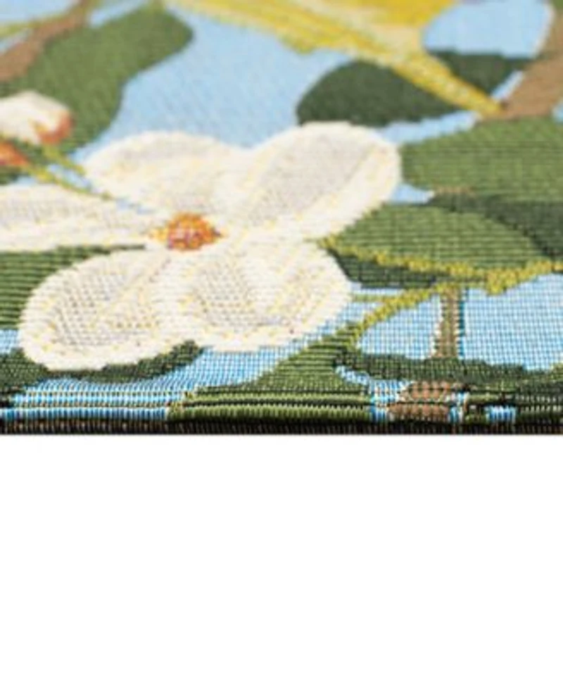 Liora Manne Esencia Floral Finches Rug Collection
