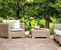 Liora Manne' Carmel Botanical 4'10"x7'6" Area Rug