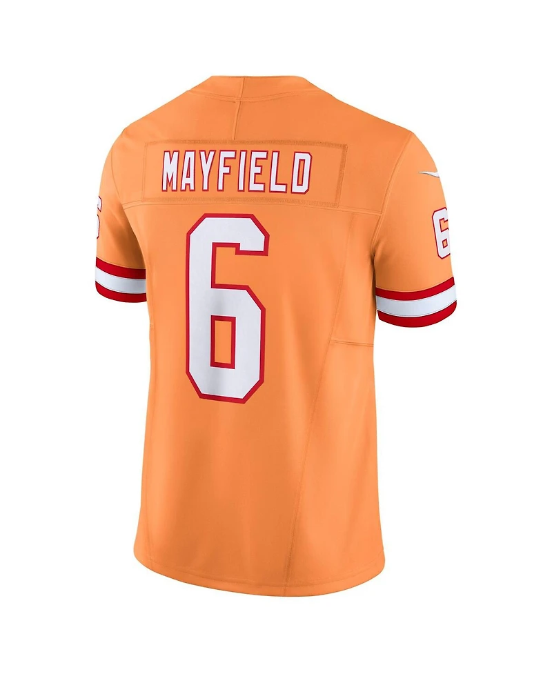 Nike Men's Baker Mayfield Orange Tampa Bay Buccaneers 2nd Alternate Vapor F.u.s.e. Limited Jersey