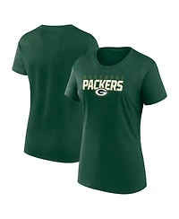 Logo Athletic Women's Green Green Bay Packers Lean T-Shirt