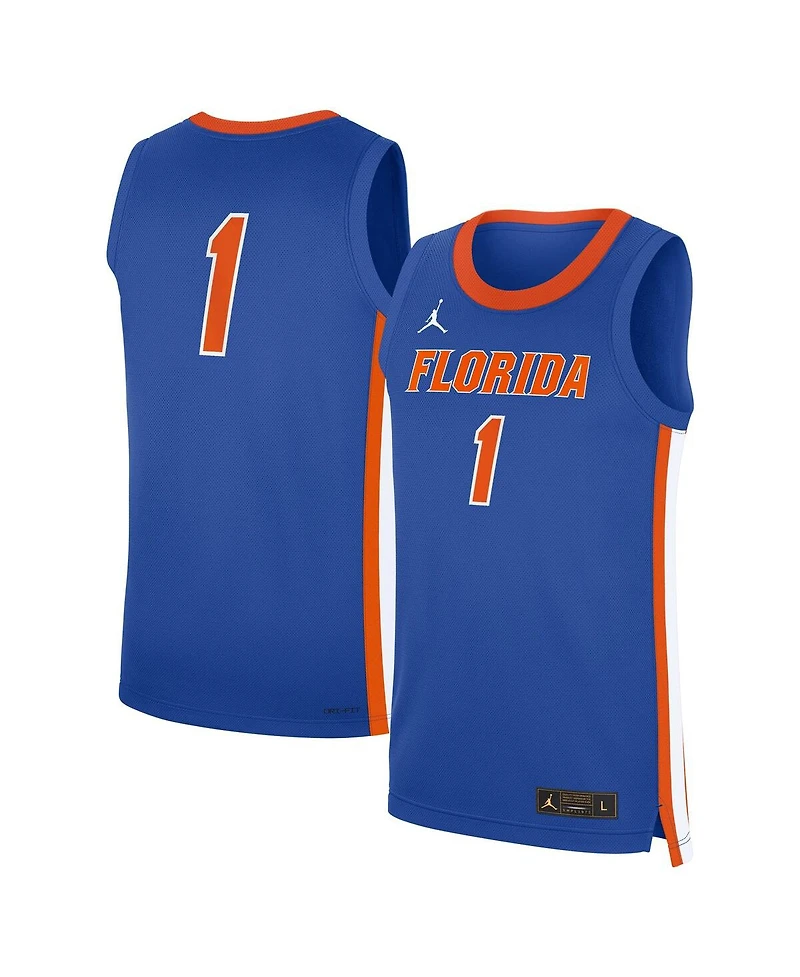 Jordan Men's Royal Florida Gators Road Replica Basketball Jersey
