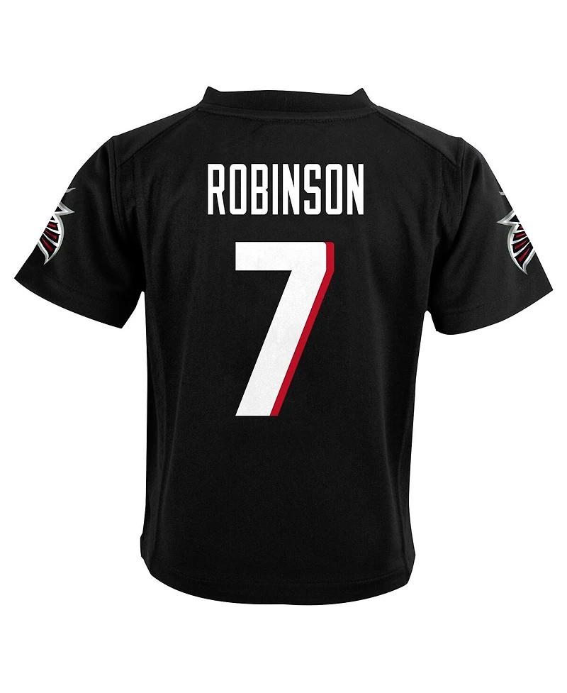 Nike Baby Boys and Girls Bijan Robinson Black Atlanta Falcons Team Player Game Jersey