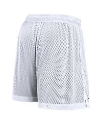 Jordan Men's White/Navy Michigan Wolverines Primetime Reversible Shorts