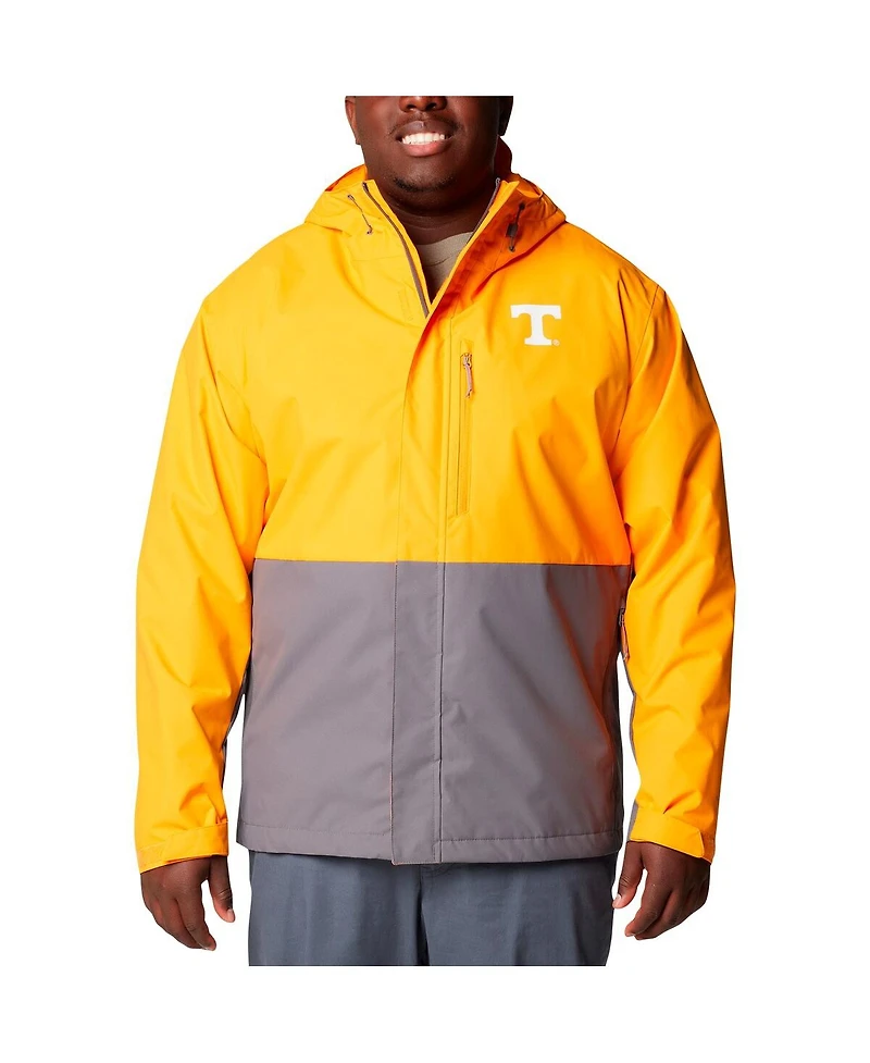 Columbia Men's Scarlet Ohio State Buckeyes Big Tall Field Bound Omni-Tech Full-Zip Jacket