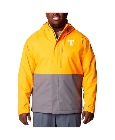 Columbia Men's Scarlet Ohio State Buckeyes Big Tall Field Bound Omni-Tech Full-Zip Jacket