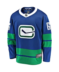 Fanatics Men's Brock Boeser Blue Vancouver Canucks Premier Breakaway Player Jersey
