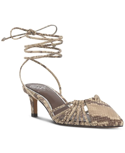 Vince Camuto Women's Kota Ankle-Wrap Strappy Pumps