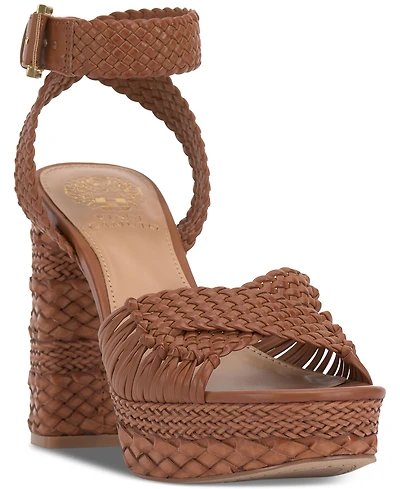 Vince Camuto Women's Pessa Woven Platform Dress Sandals