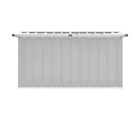 vidaXL Patio Storage Box Gray 50.8"x26.4"x25.6"