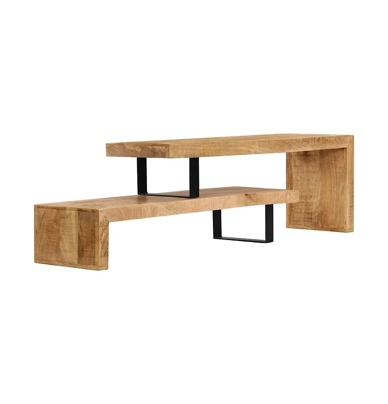 vidaXL Tv Stand Solid Mango Wood