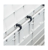 Patio Storage Box 74 gal Light Gray