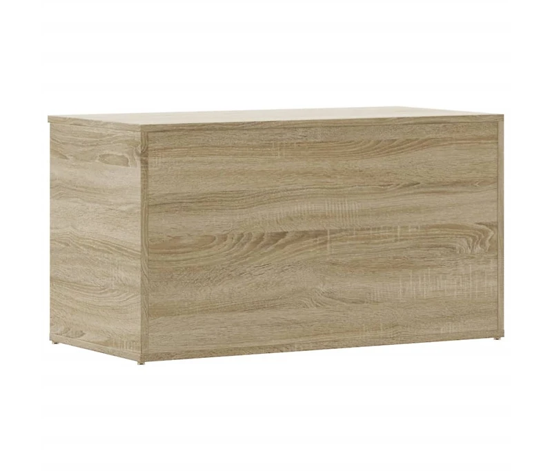 Storage Chest Sonoma Oak 33.1"x16.5"x18.1" Engineered Wood