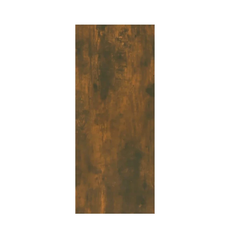 Book Cabinet/Room Divider Smoked Oak 23.6"x11.8"x28.3"