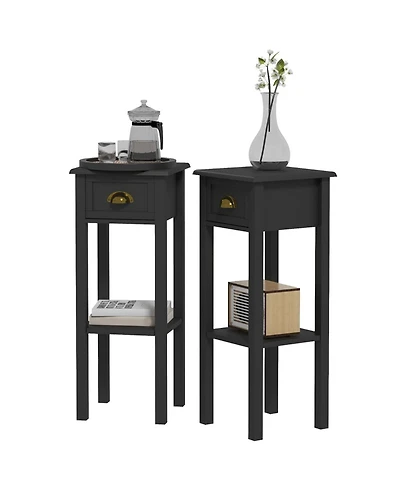 Slickblue Modern 2PCS Coffee Table Set for Stylish Living Room Decor