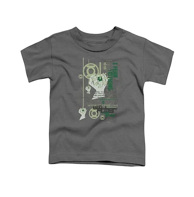 Green Lantern Baby-Girls Core Strength Short Sleeve Toddler Tee / T-Shirt