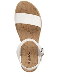 Style & Co Women's Mayaa Flat Sandals, Exclusively at Macy's