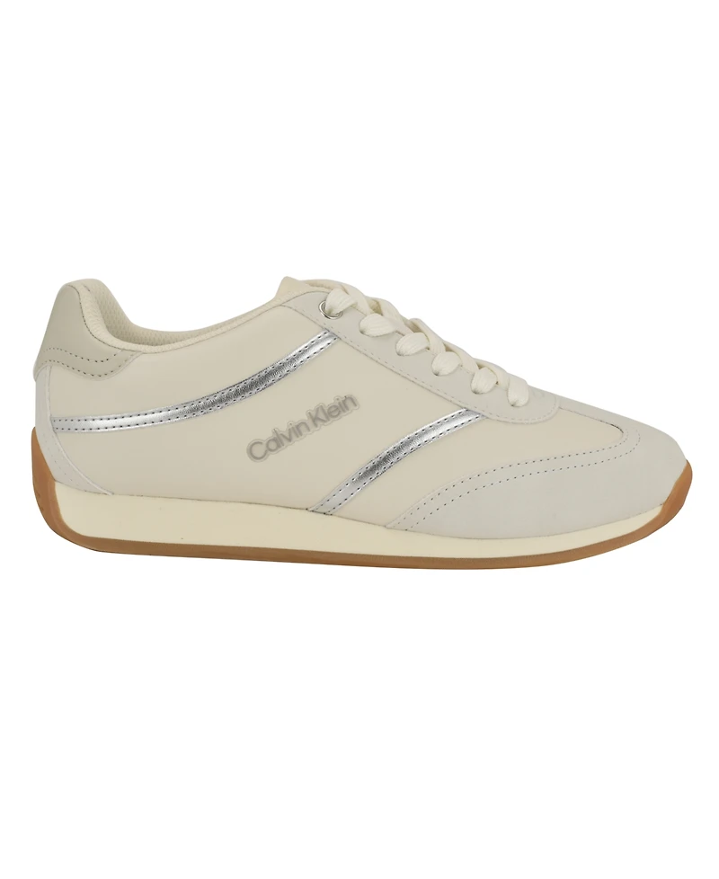 Calvin Klein Women's Avyenna Retro Lace-Up Sneakers