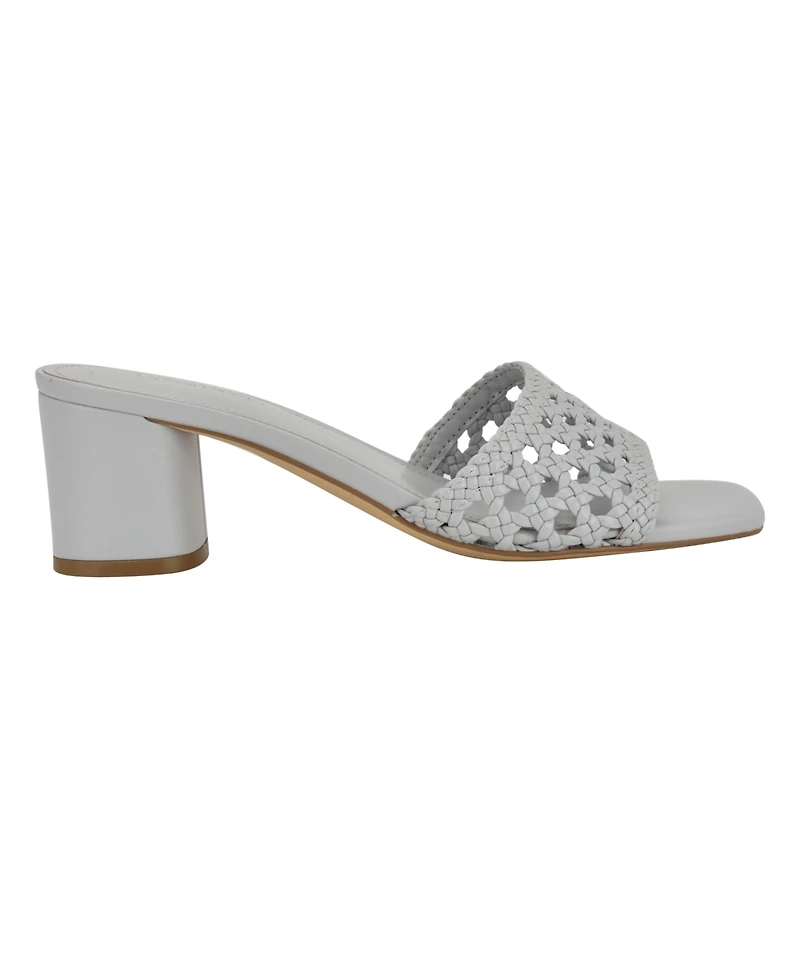 Calvin Klein Women's Brianny Woven Slip-On Sandals