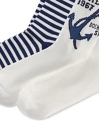 Polo Ralph Lauren Men's 2-Pk. Rl Anchor Slack Socks