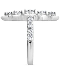 Diamond Vertical Bar Statement Ring (1 ct. t.w.) in 14k White Gold