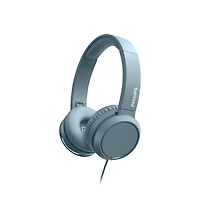 Philips 3000 Series TAH4105BL00 Blue On Ear Headphones with 32mm Drivers