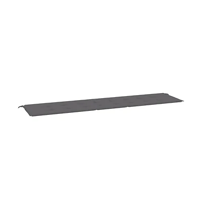 Garden Bench Cushion Anthracite 78.7"x19.7"x1.2" Oxford Fabric