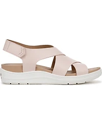 Dr. Scholl's Women's Time Off Sea Slingback Wedge Sandals