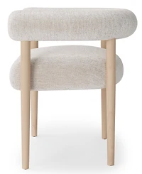 Lunare Rolled Back Dining Chair, Created for Macy's