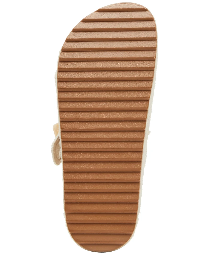 Madden Girl Bali Crochet Double-Strap Flatform Footbed Sandals