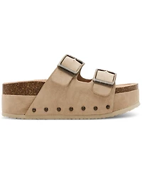 Madden Girl Babes Double-Strap Flatform Footbed Sandals