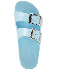 Madden Girl Bodie Buckle Footbed Slide Sandals