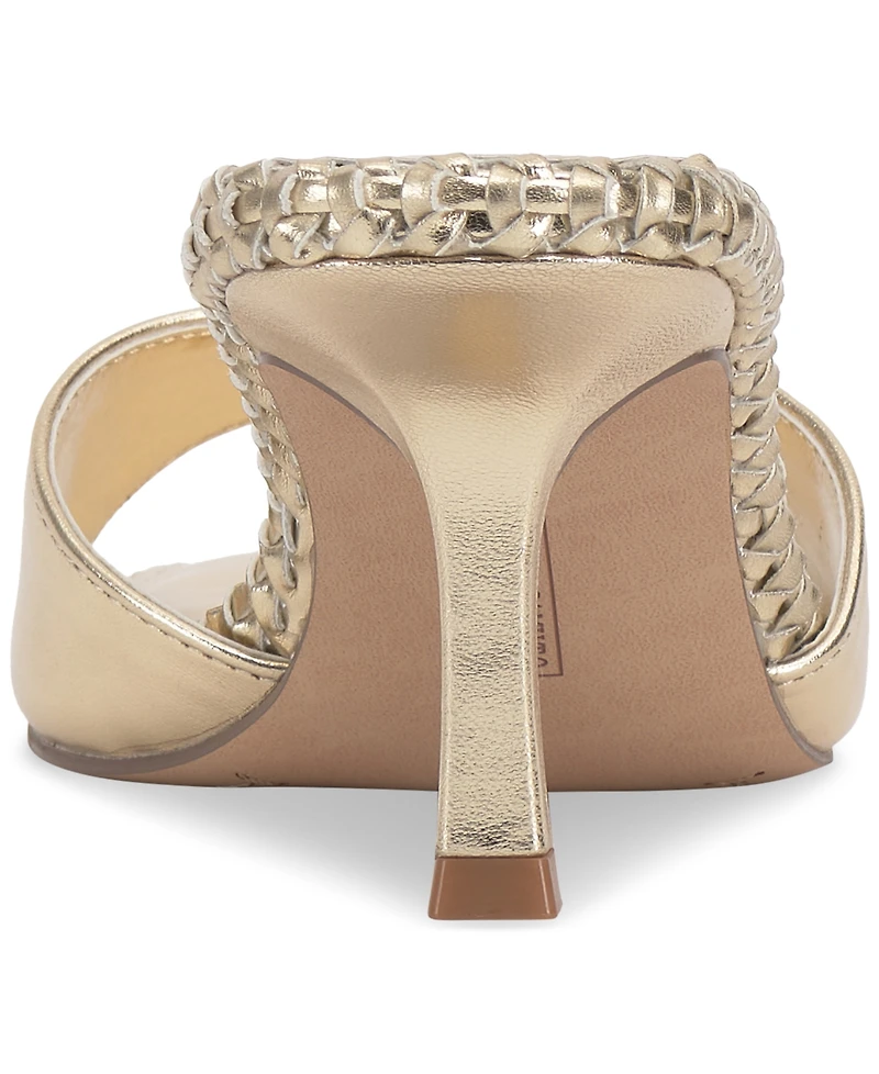 Vince Camuto Women's Emmla Braided-Trim Dress Mules
