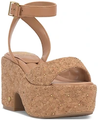 Vince Camuto Women's Ellah Quilted Platform Sandals
