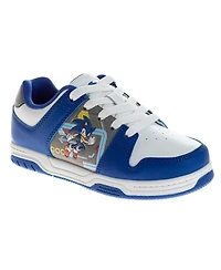 Sonic The Hedgehog Little Kids Sonic Lace Up Casual Sneakers