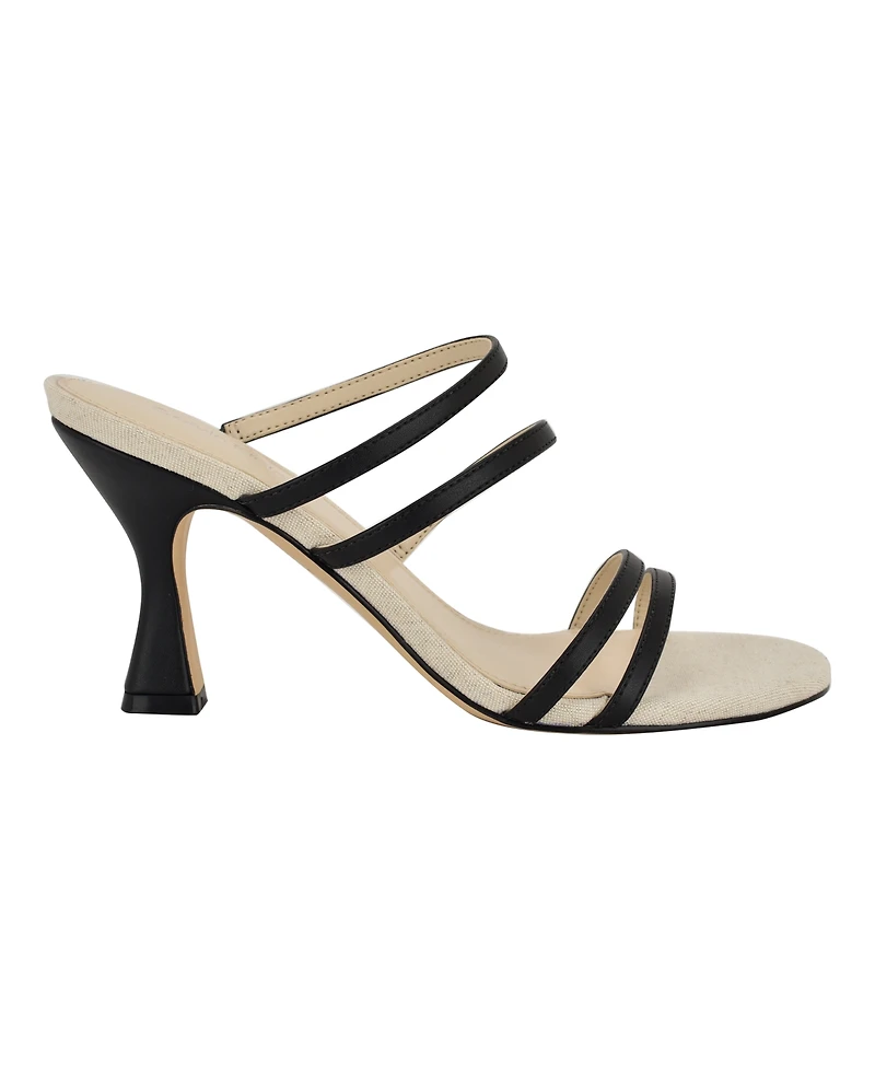 Calvin Klein Women's Jayla Strappy Tapered Heel Sandals