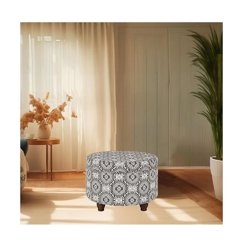 Slickblue Stylish Ottoman for Living Room or Bedroom Seating and Storage Solutions