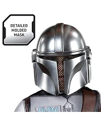 Jazwares Big Boys and Girls The Mandalorian Light-Up Costume