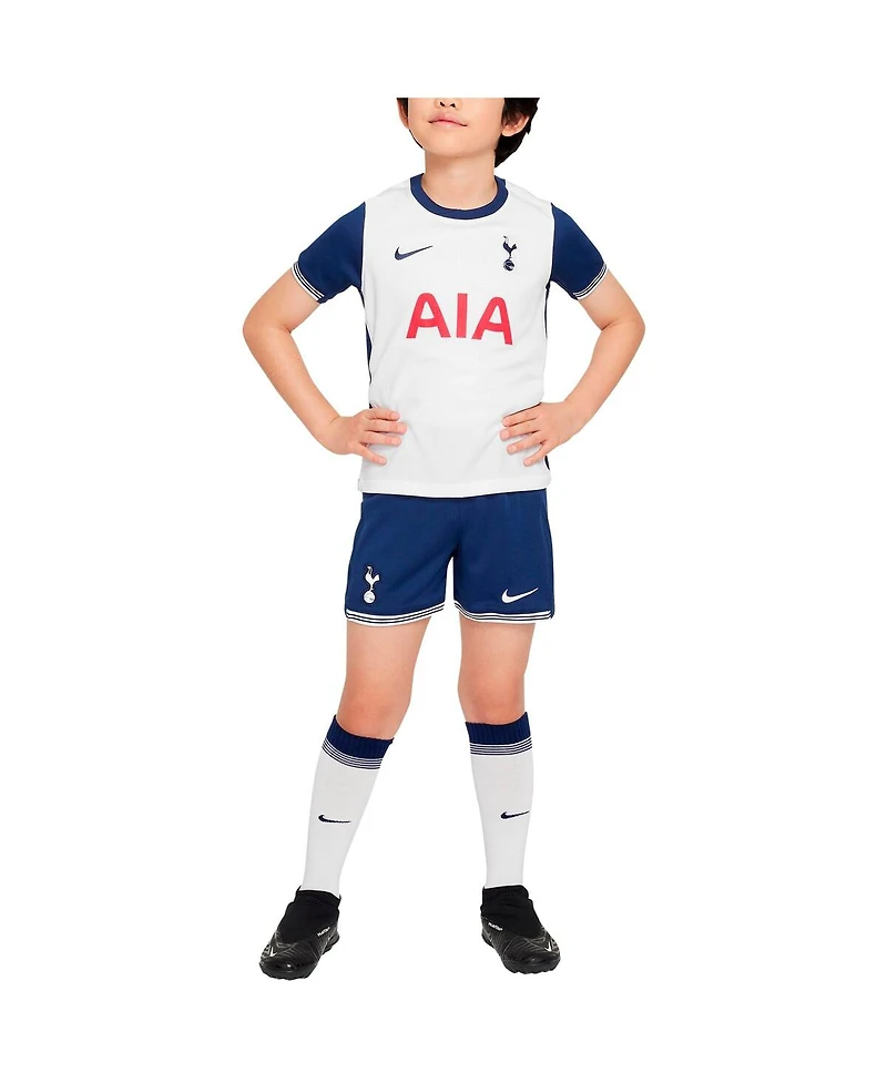 Nike Preschool White Tottenham Hotspur 2024/25 Home Replica Stadium Kit Set