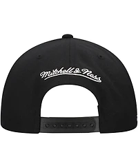 Mitchell & Ness Men's Black Vegas Golden Knights Team Snapback Hat
