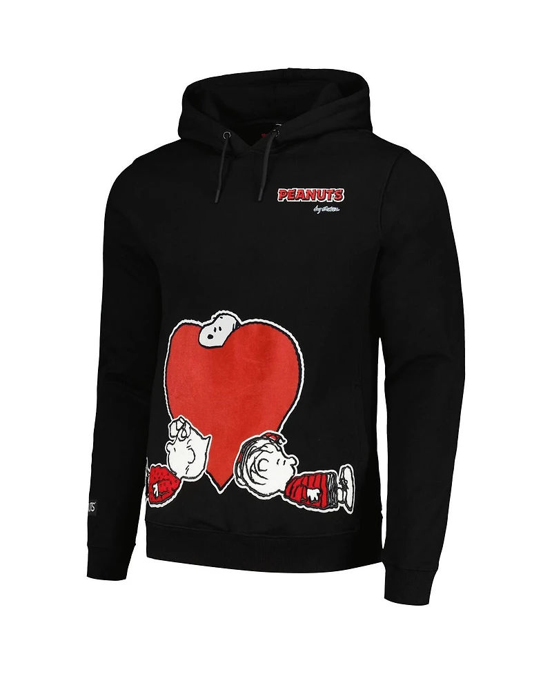 Freeze Max Men's Peanuts Snoopy Loves Flowers Pullover Hoodie