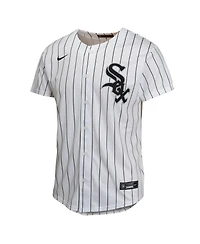 Nike Big Boys and Girls Luis Robert Jr. White Chicago Sox Home Player Game Jersey