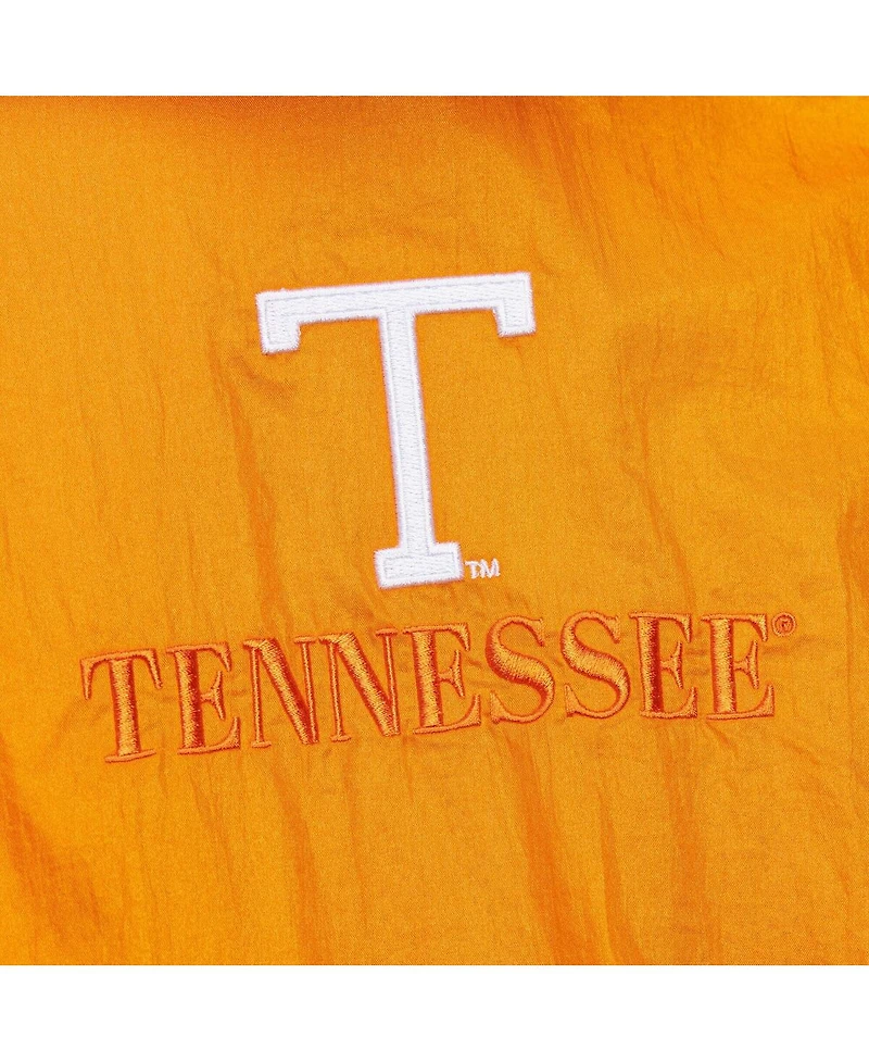 Mitchell & Ness Men's Tennessee Orange Volunteers Anorak Vintage Logo Half-Zip Hoodie Jacket