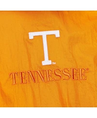 Mitchell & Ness Men's Tennessee Orange Volunteers Anorak Vintage Logo Half-Zip Hoodie Jacket
