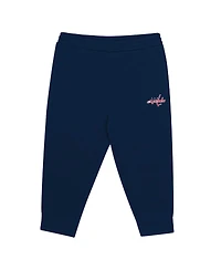 Outerstuff Toddler Navy/Red Washington Capitals Puck Hero Fleece Hoodie and Sweatpants Set