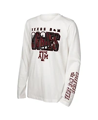 Outerstuff Big Boys and Girls Texas A & M Aggies the Mix T-Shirt Combo Set