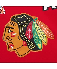 Mitchell & Ness Men's Chris Chelios Red Chicago Blackhawks 1991-92 Power Play Jersey