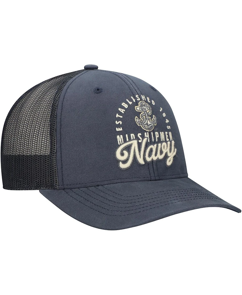 '47 Brand Men's Navy Midshipmen Pitstop Trucker Adjustable Hat