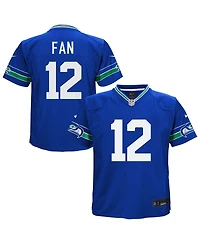 Nike Toddler 12th Fan Royal Seattle Seahawks Game Jersey