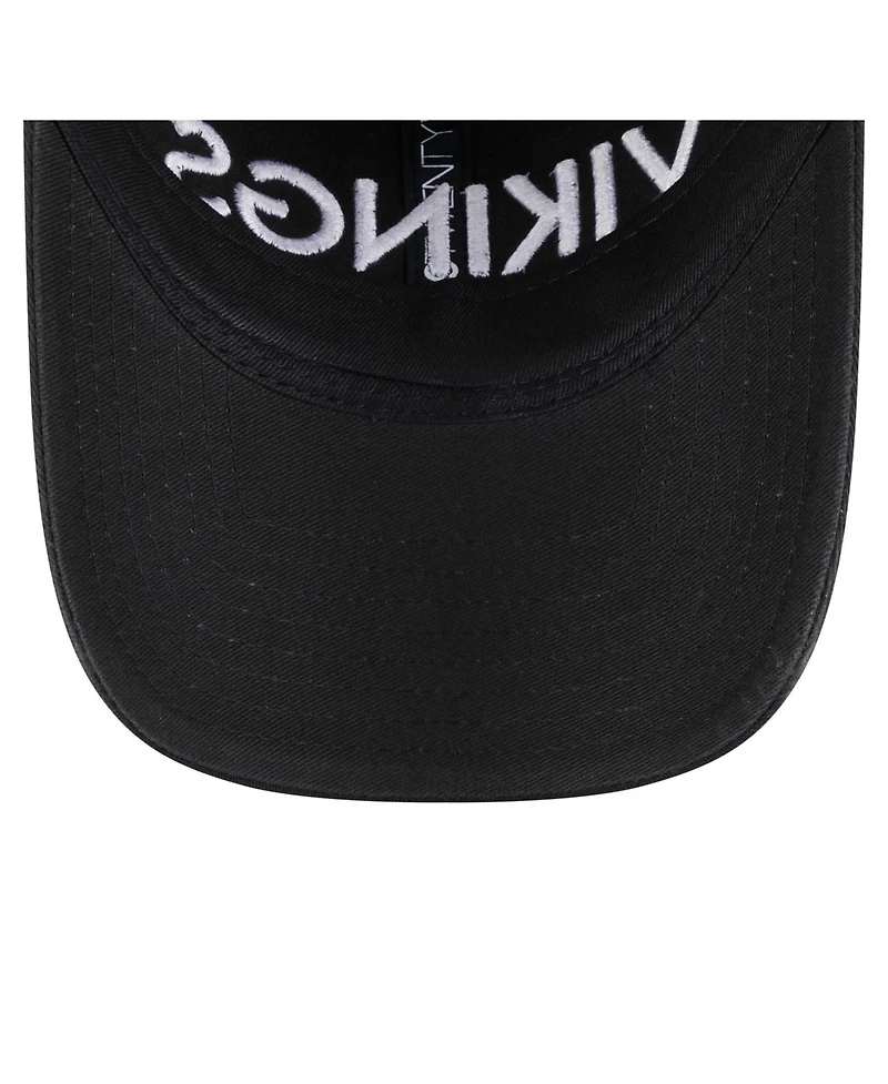 New Era Women's Black Minnesota Vikings Cece 9TWENTY Adjustable Hat